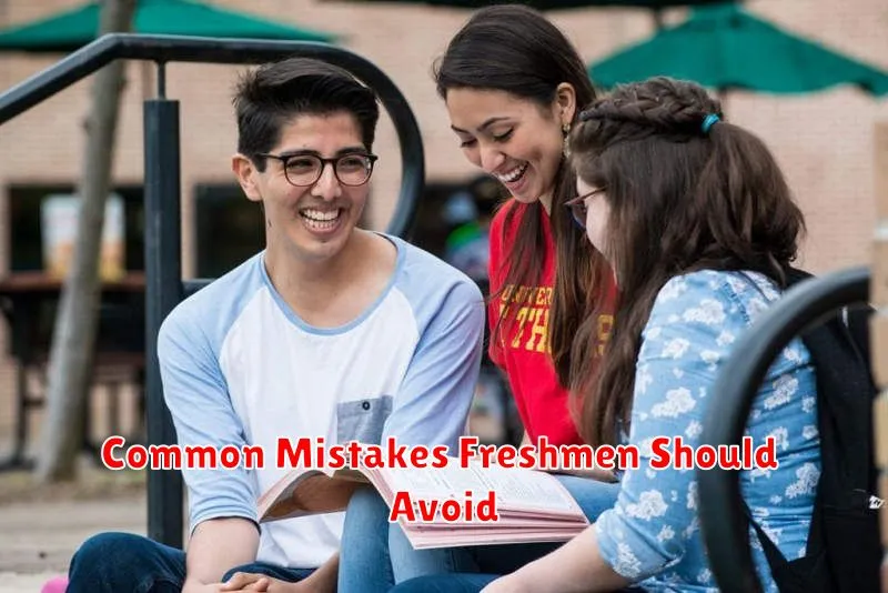 Common Mistakes Freshmen Should Avoid