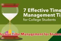 Effective Time Management for Students Effective Time Management for Students
