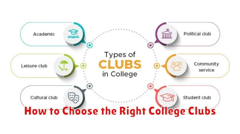 How to Choose the Right College Clubs