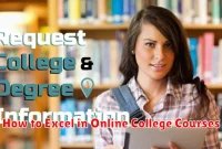How to Excel in Online College Courses How to Excel in Online College Courses